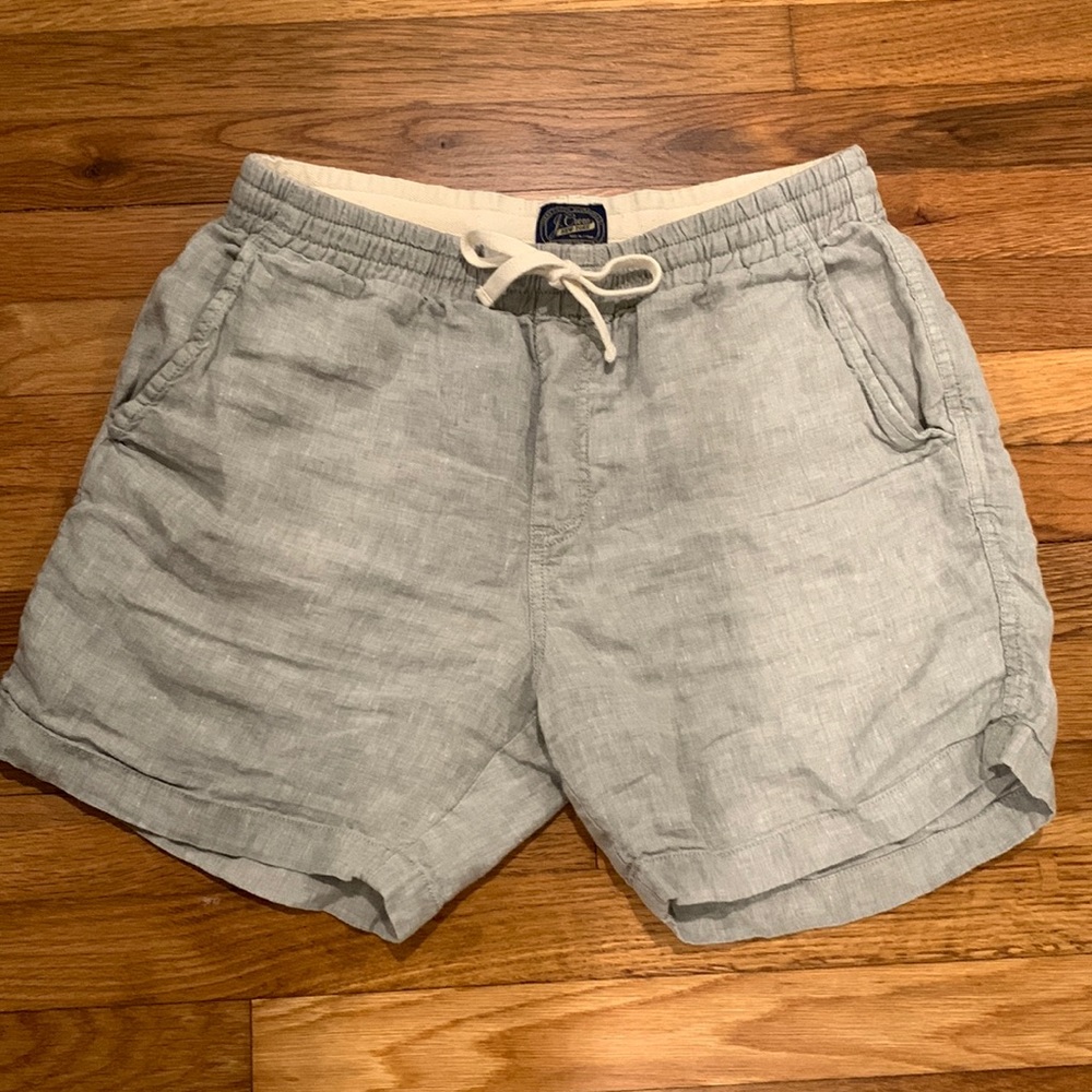 J. Crew men’s linen shorts